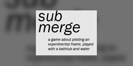Cover image for sub merge