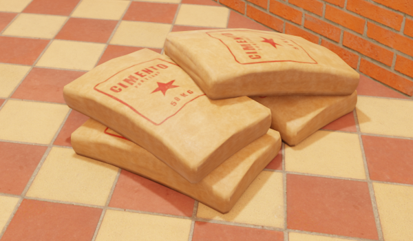 Cement Bag - Industrial Props