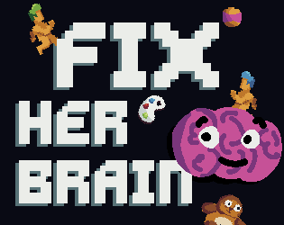 Fix her Brain by arham_5109 for GDevelop BIG Game Jam #6 - Multiplayer ...