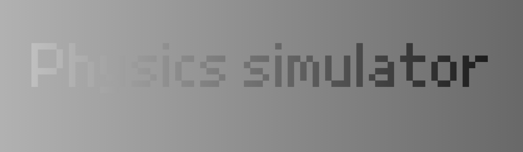 Physics simulator by TamimYT