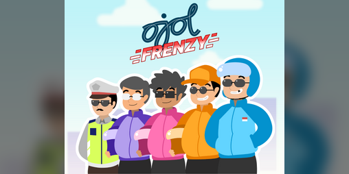 Cover image for Ojol Frenzy : Motorbike Taxi Delivery!
