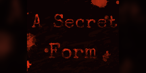 Cover image for A Secret Form