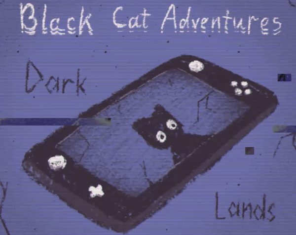 Cover image for Black Cat Adventures: Dark Lands