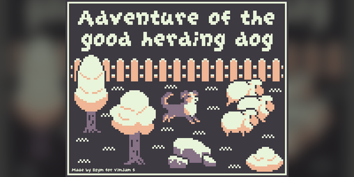 Cover image for Adventure of the good herding dog