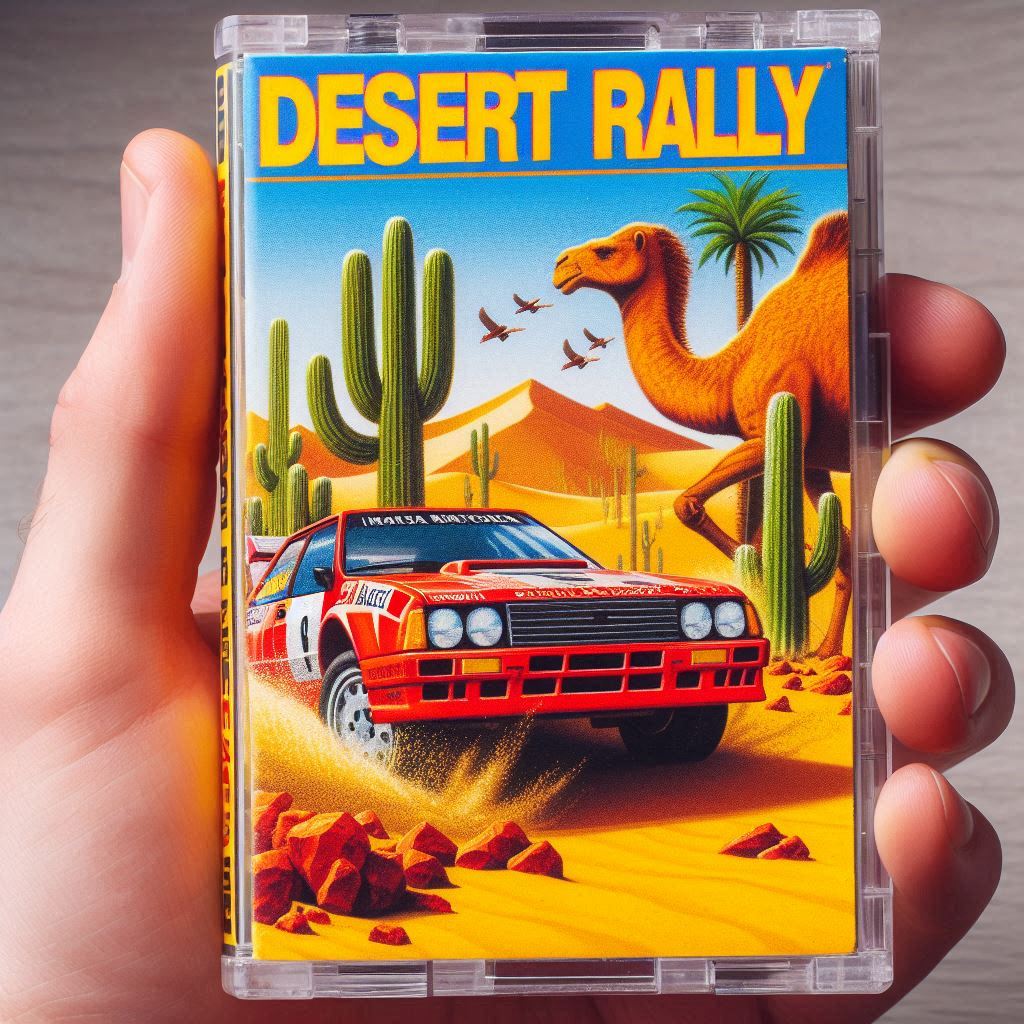 Desert rally by zxkerl