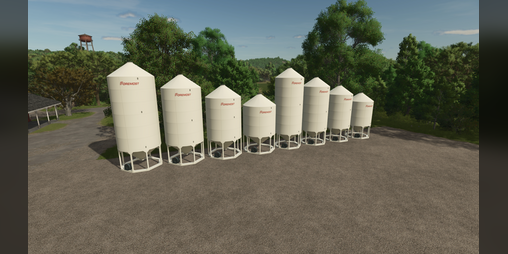Cover image for FS25 Foremost Smoothwall Hopper Bins