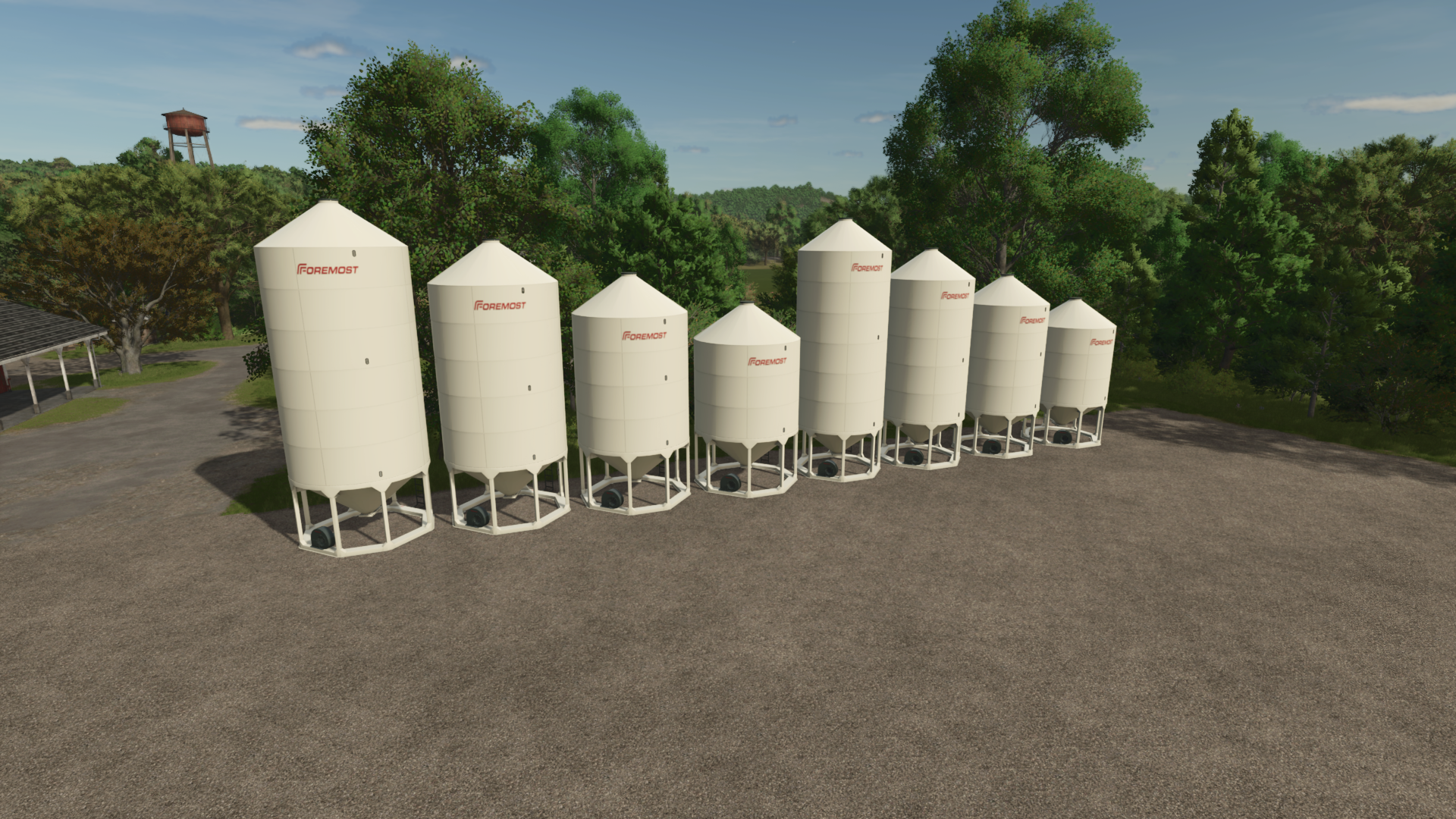 Cover image for FS25 Foremost Smoothwall Hopper Bins