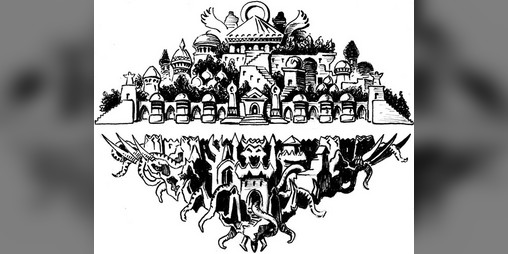 Cover image for The Gods Above and Below