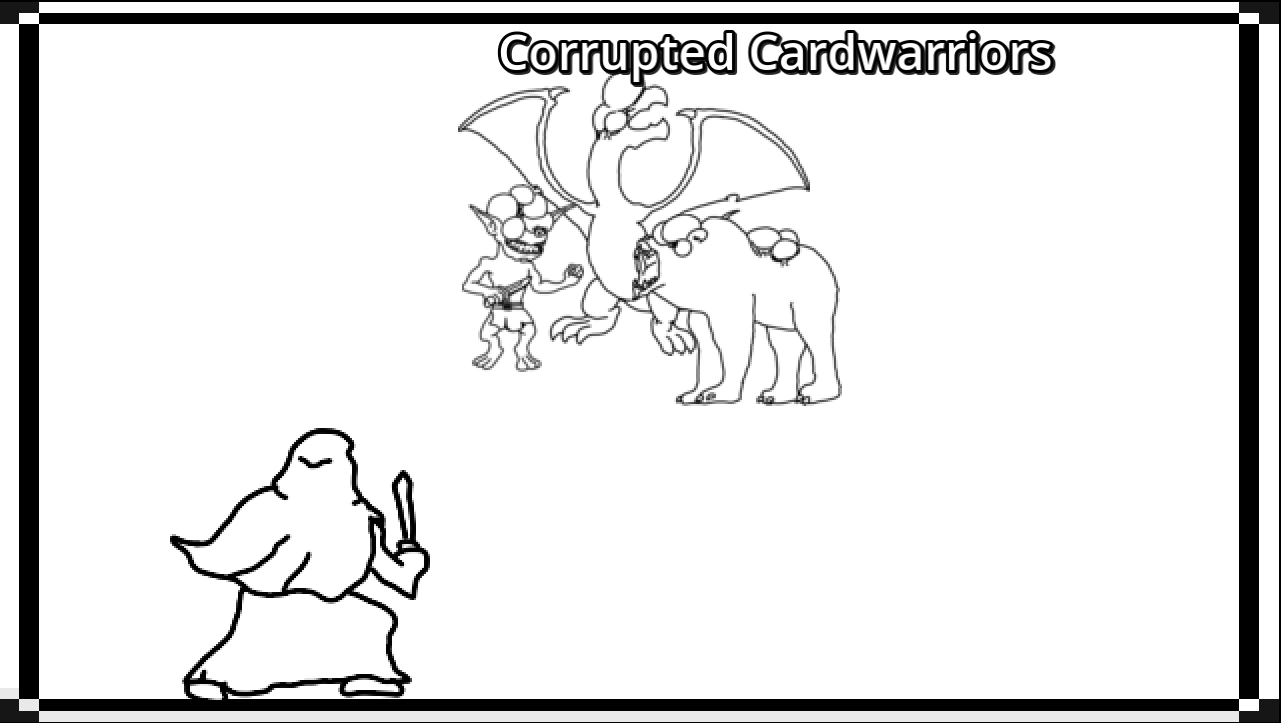 Cover image for Corrupted Cardwarriors