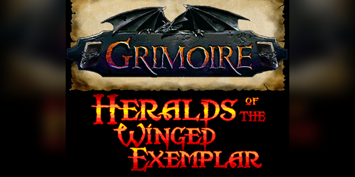 Cover image for Grimoire : Heralds of the Winged Exemplar