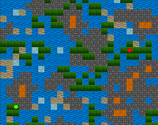 Procedural Path Cost Race