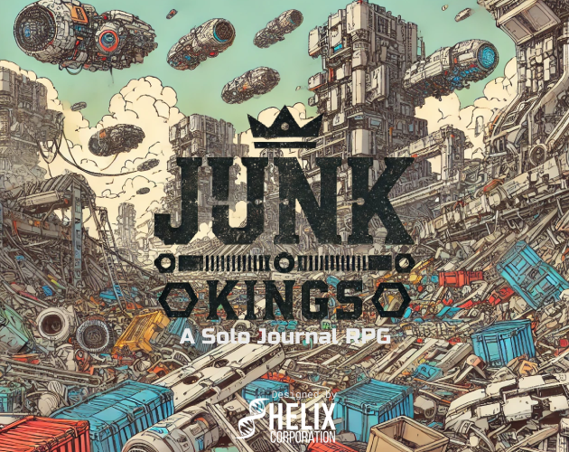 Cover image for Junk Kings - A Solo Journal RPG