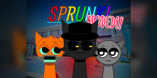 Cover image for Sprunki Kitten Game Modded