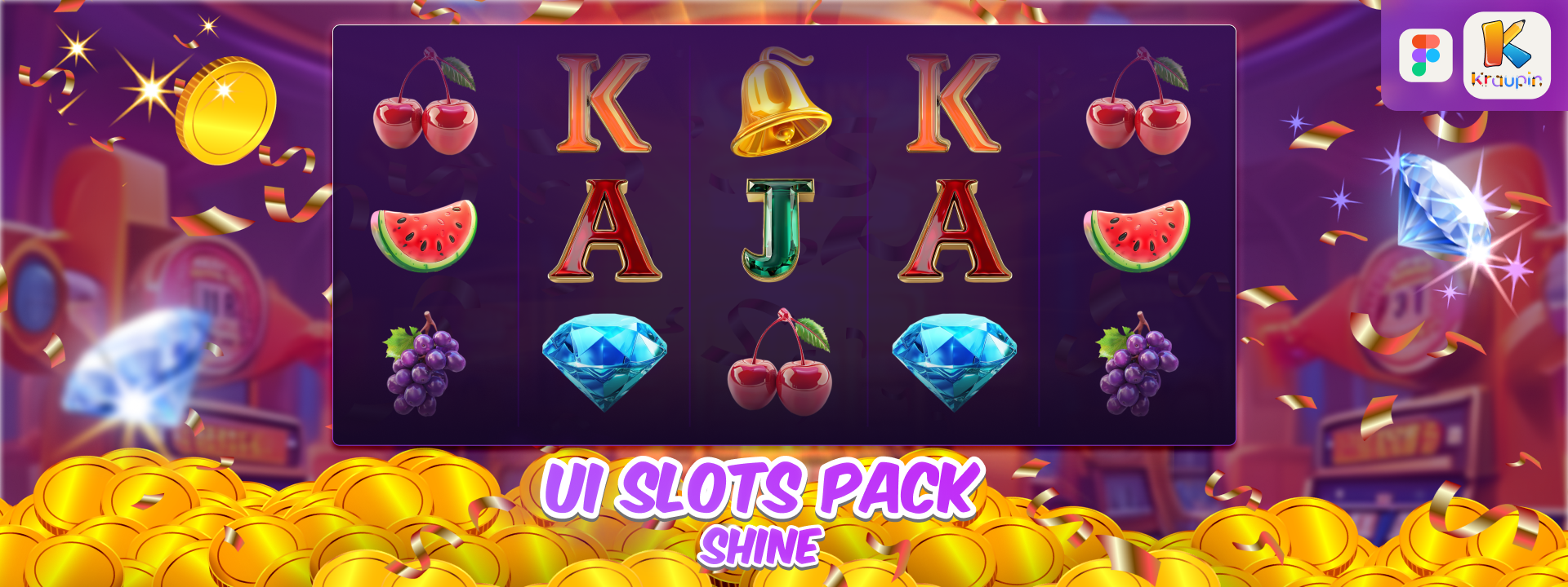 UI SLOTS PACK: SHINE