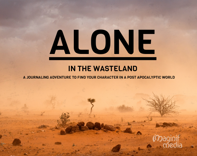 ALONE in the wasteland