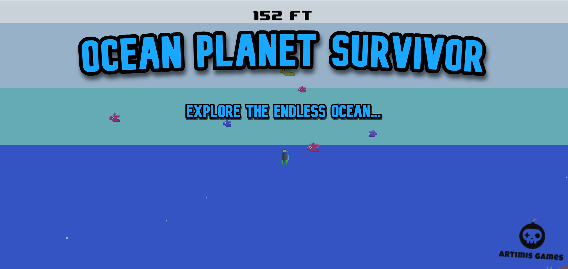 Underwater exploration game (TEST)