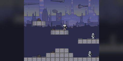 Cover image for Star Pixels: Escape from Coruscant
