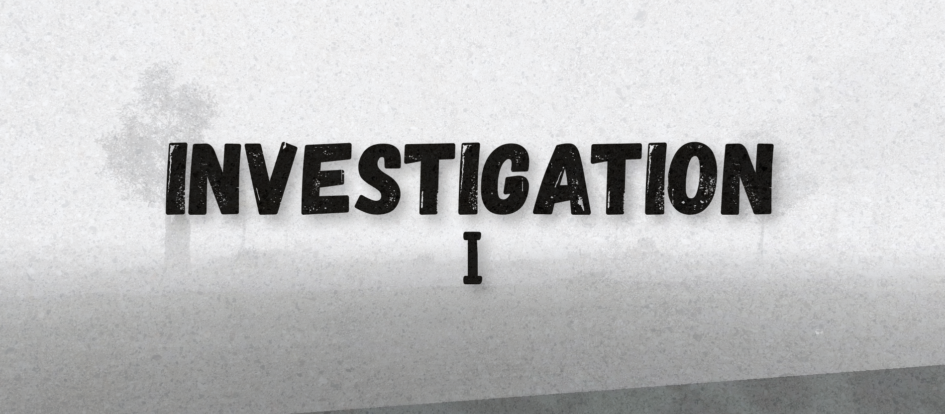 New investigation #1