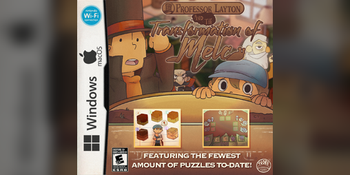 Cover image for Professor Layton and the Transformation of Melc