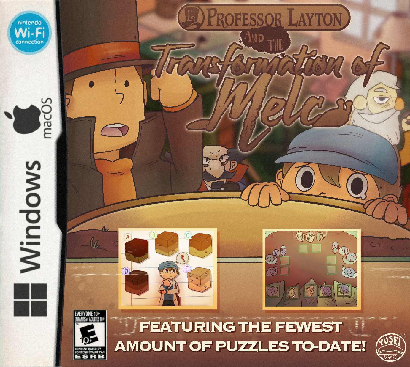 Cover image for Professor Layton and the Transformation of Melc