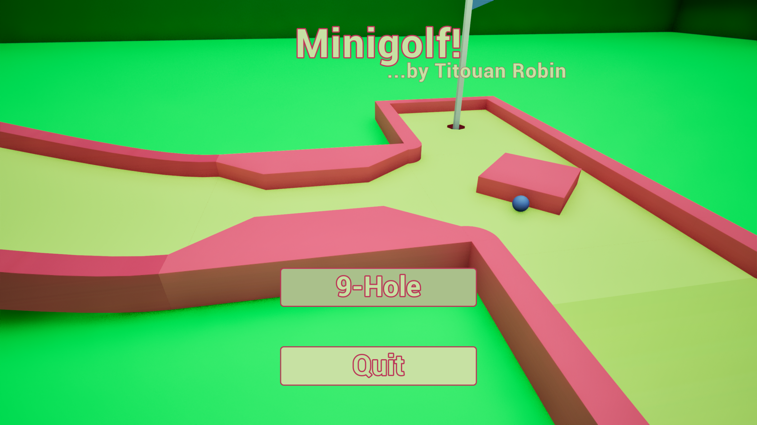 Cover image for Minigolf! ...by Titouan Robin