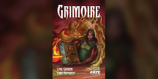 Cover image for Grimoire • A World of Adventure for Fate Core