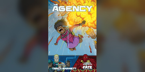 Cover image for The Agency • A World of Adventure for Fate Core