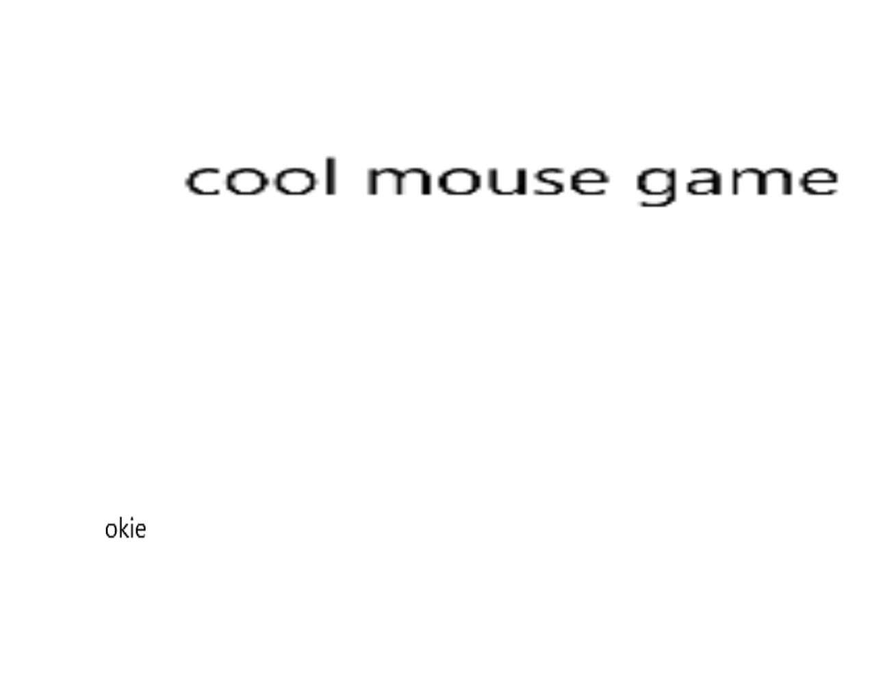 cool mouse game