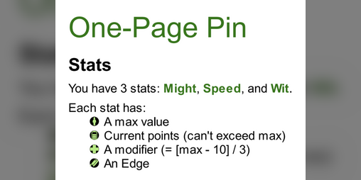 Cover image for One-Page Pin