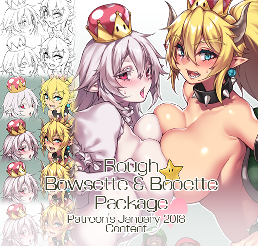 [Rough] Bowsette & Booette Package