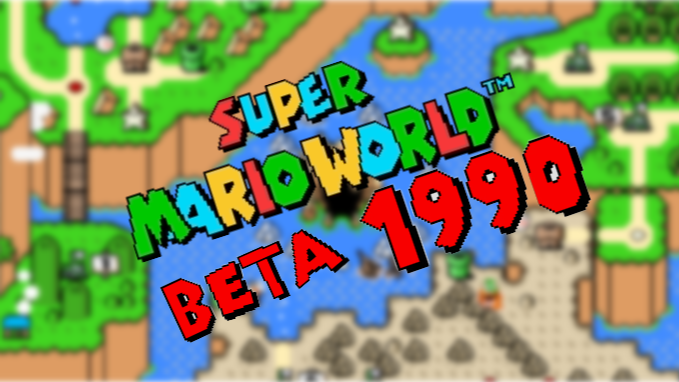 Super Mario World Mid 1990 Beta Recreation