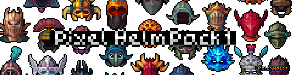 Pixel Helm Pack 1