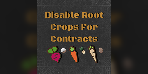 Cover image for FS25 Disable Root Crops For Missions