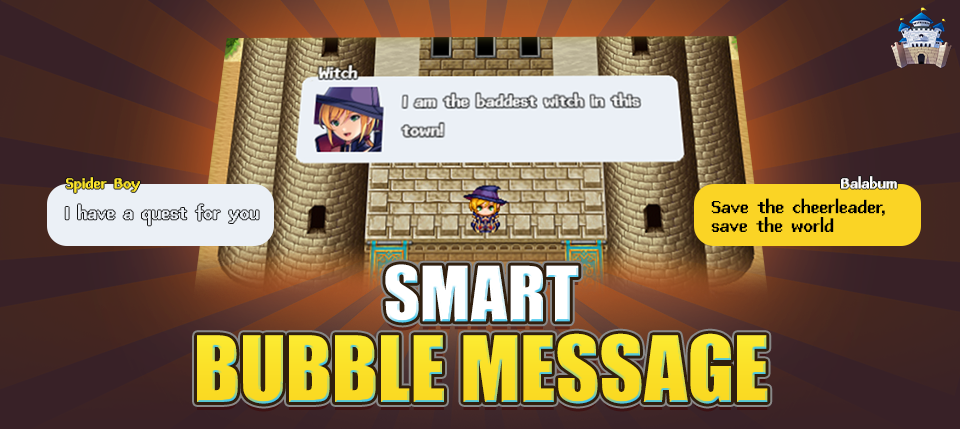 Smart Bubble Message - RPG Maker MZ Plugin