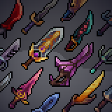 https://emblemadept.itch.io/pixel-blade-pack-1-swords-and-daggers