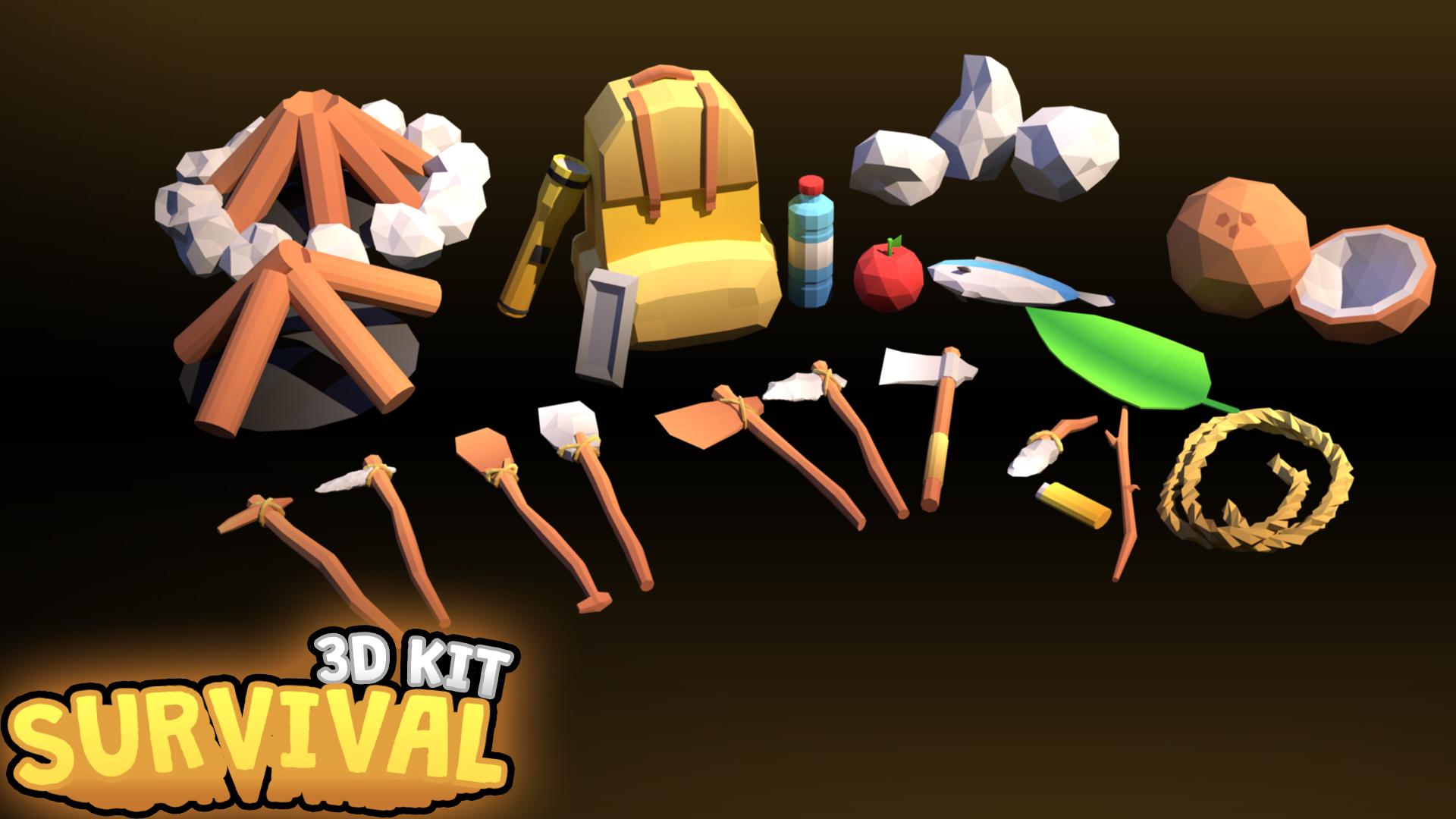 Lowpoly Survival Pack