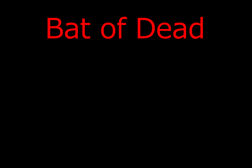 Cover image for Bat of Dead V1