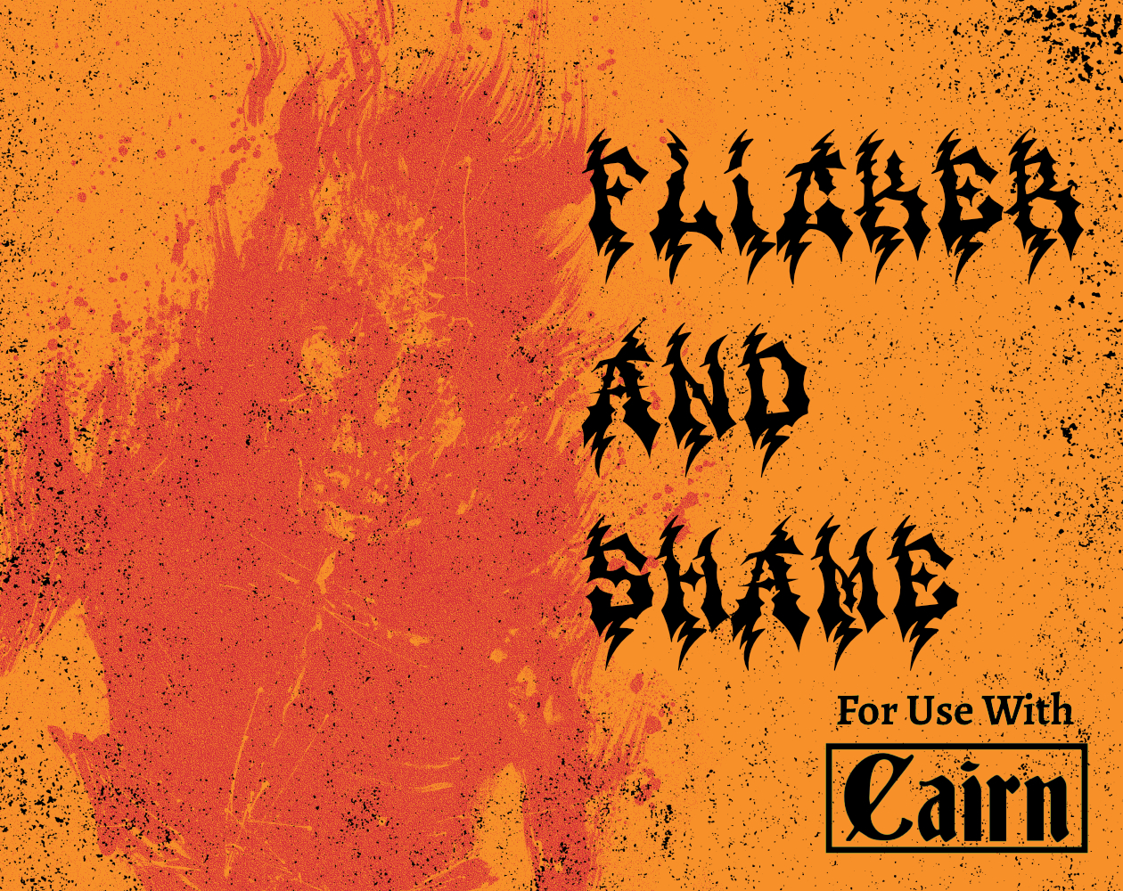 Cover image for FLICKER AND SHAME