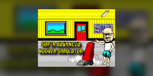 Cover image for Super Advanced Hoover Simulator - A ZX Spectrum Next game