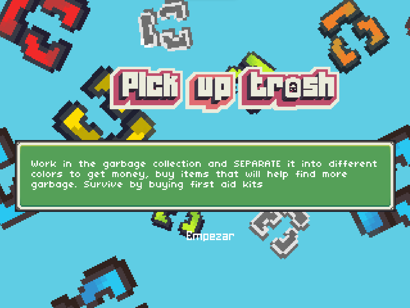 Pick up trash by @CuriosVault