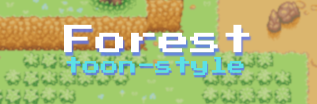 Forest toon-style sprites pack