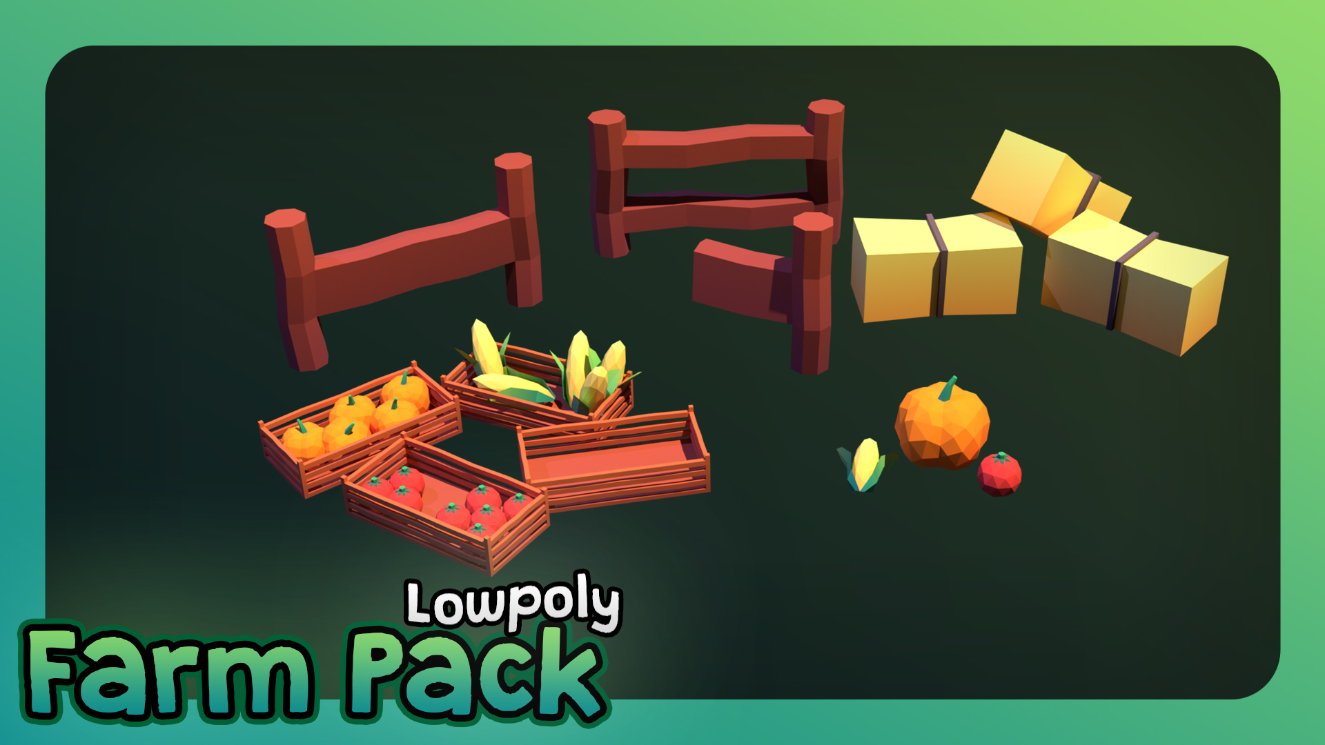 Lowpoly Farm Pack