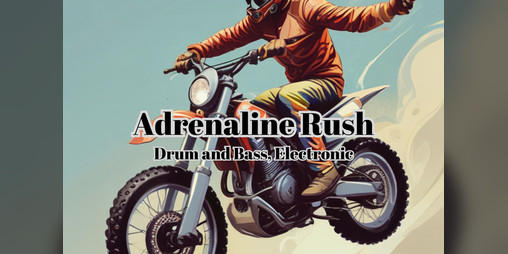 Cover image for Adrenaline Rush - Drum and Bass, Electronic