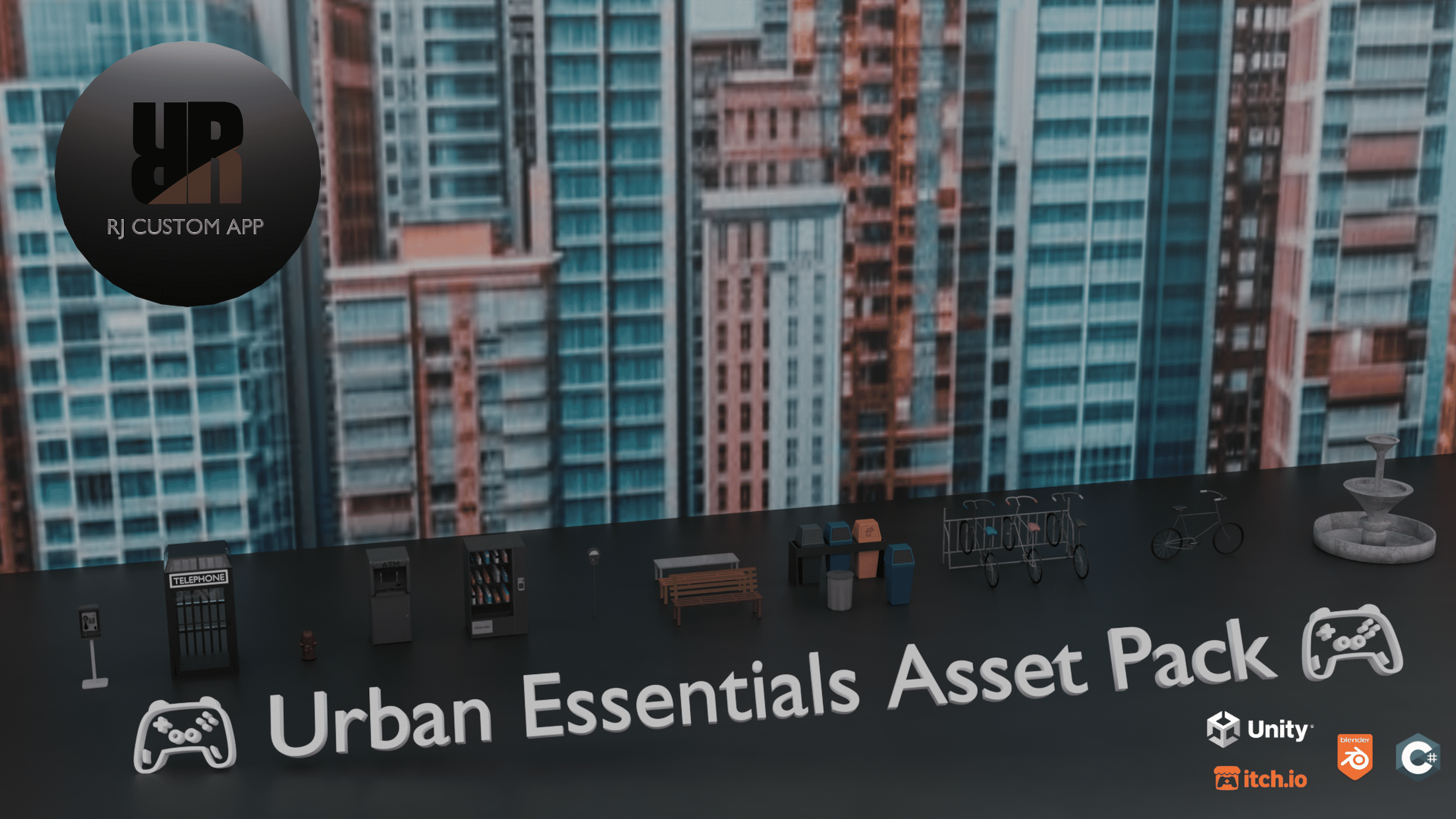 🎮 Urban Essentials Asset Pack 🎮