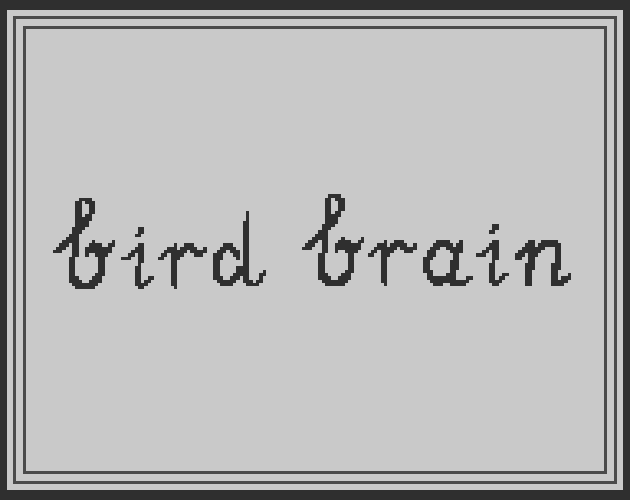 Bird brain by dingo agentsmith200 austinhartmanmusic
