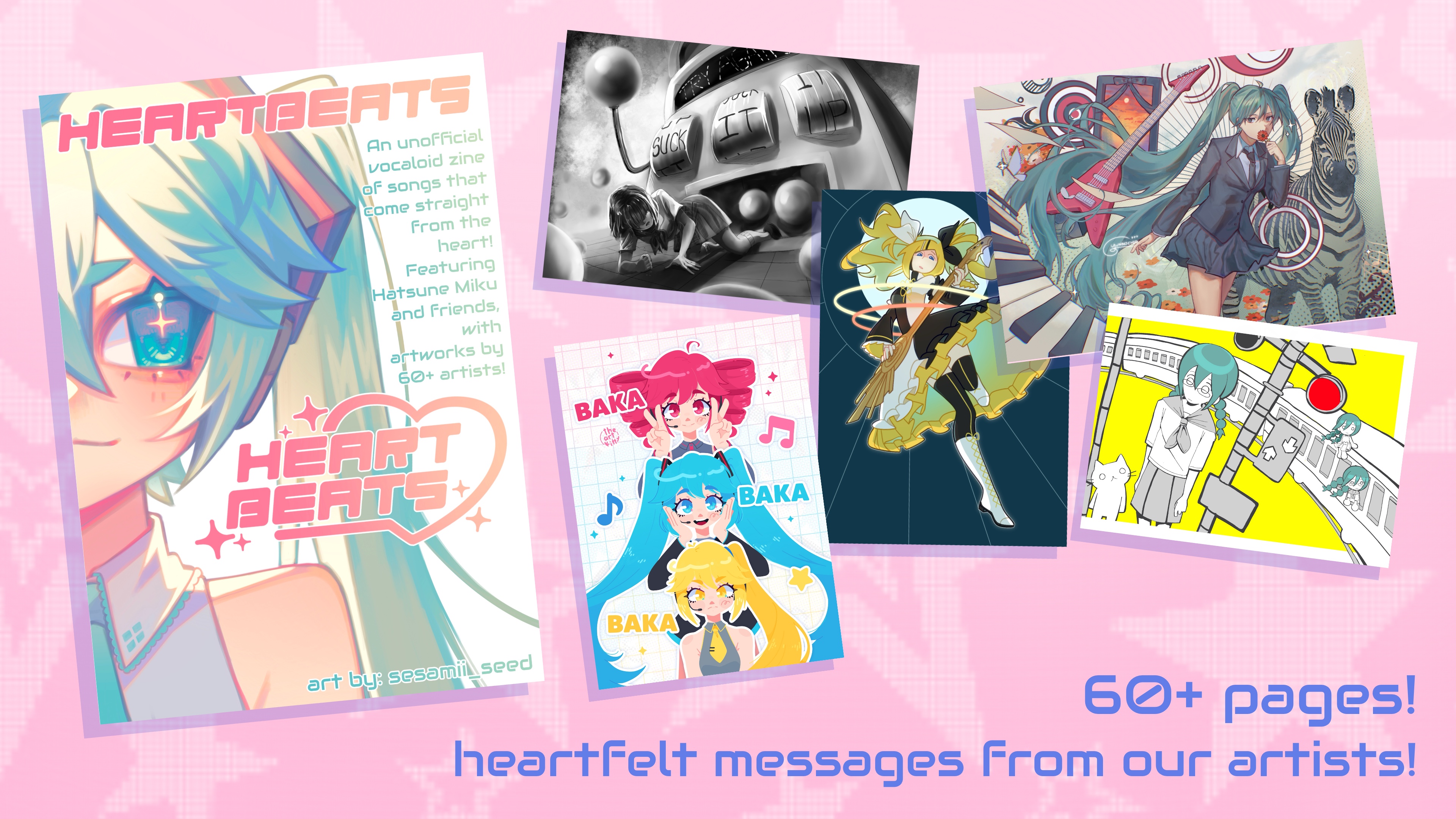 HEARTBEATS: a vocaloid zine!