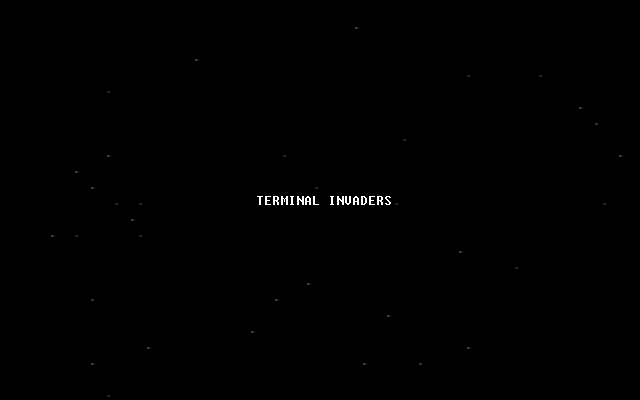 Cover image for Terminal Invaders