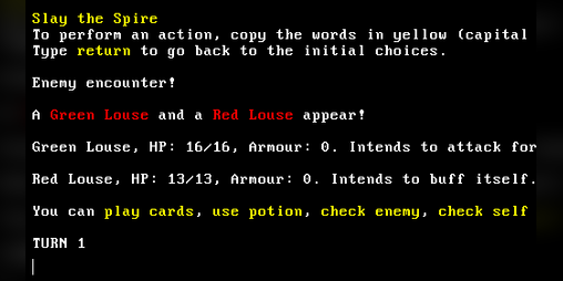 Cover image for Slay the Spire Text Adventure [Prototype]