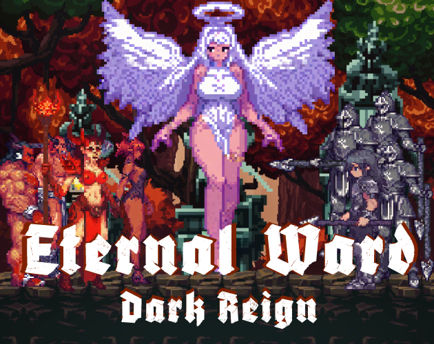 Cover art for Eternal Ward: Dark Reign, an adult visual novel by evelai