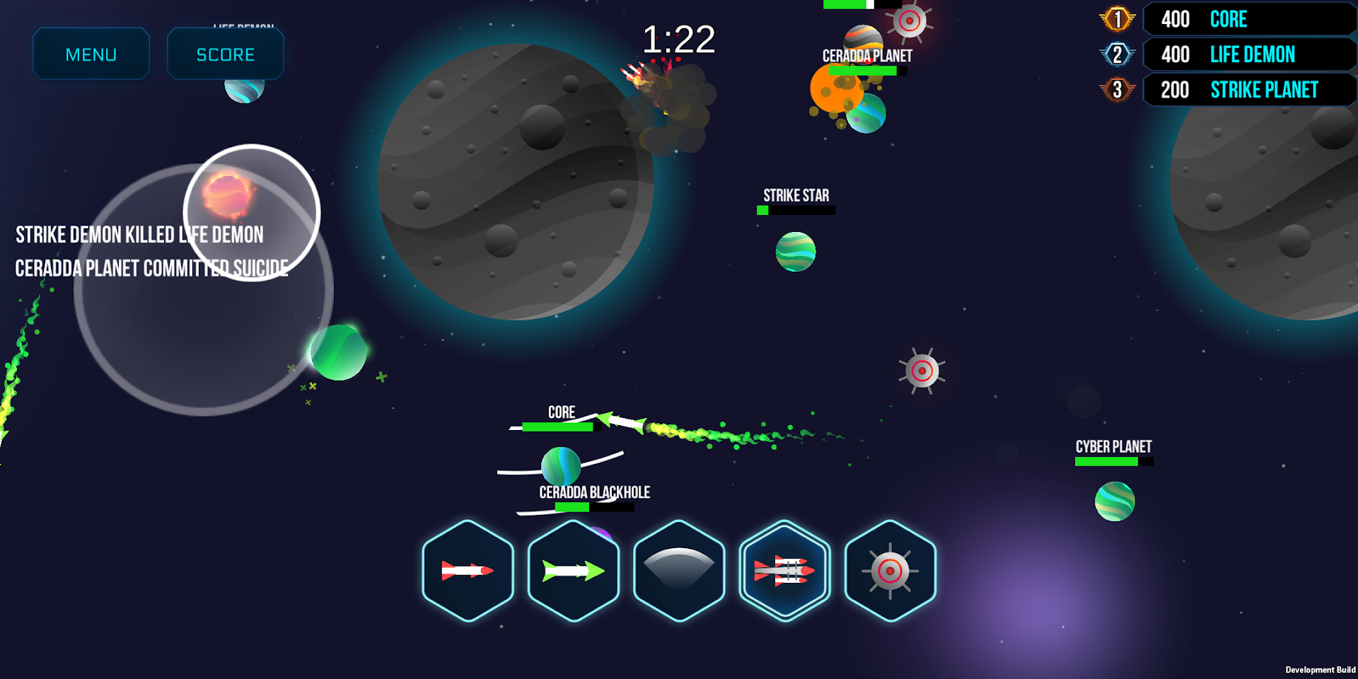 Planet Breaker: Battle other players